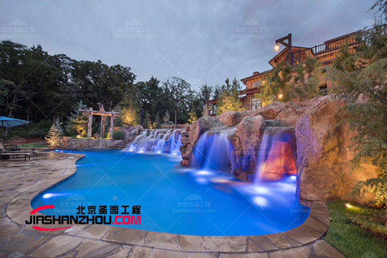 塑石假山TCP手工造景廠家 北京生態園林制作