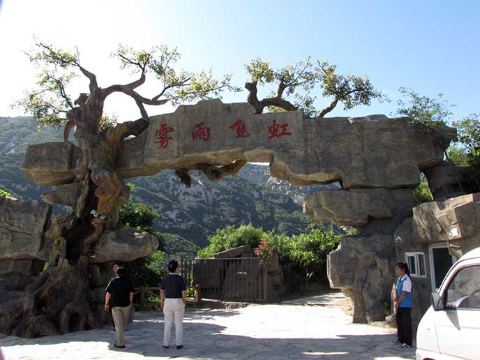 仿真樹大門
