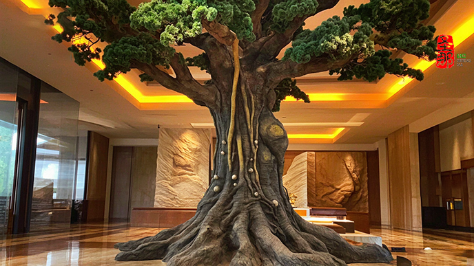 仿真榕樹