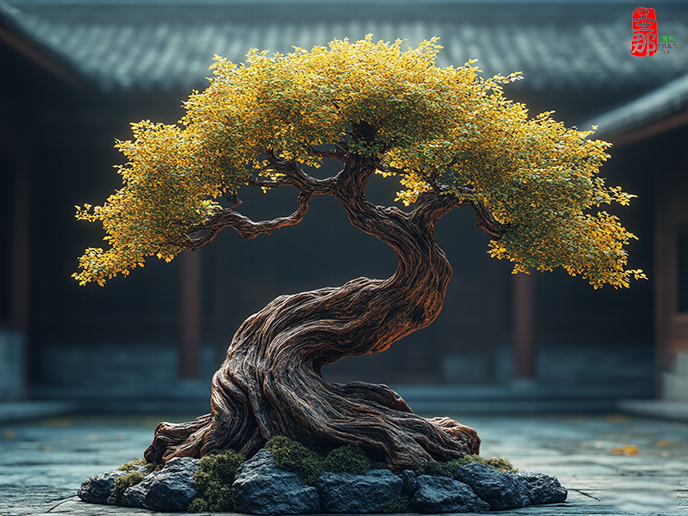 仿真古樹