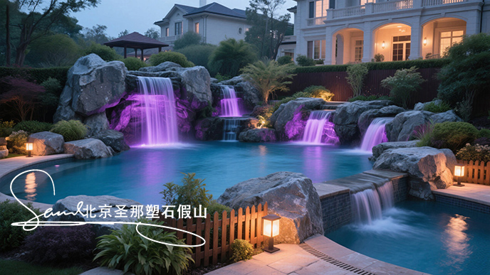 水泥假山