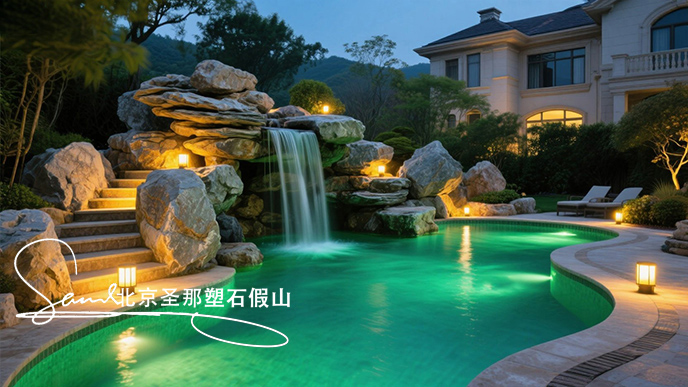 水泥假山