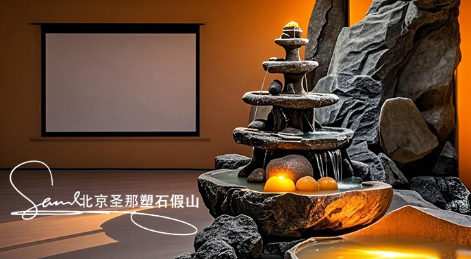 塑石假山