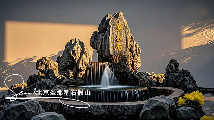 假山魚池