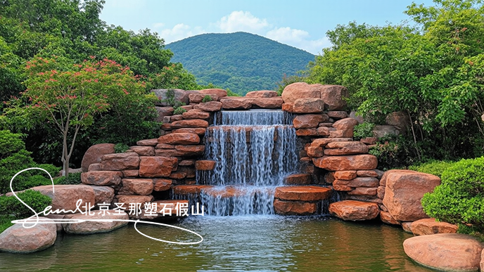 假山魚池