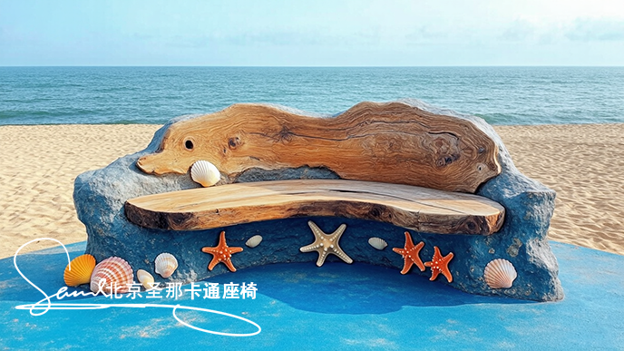 水泥仿木桌椅