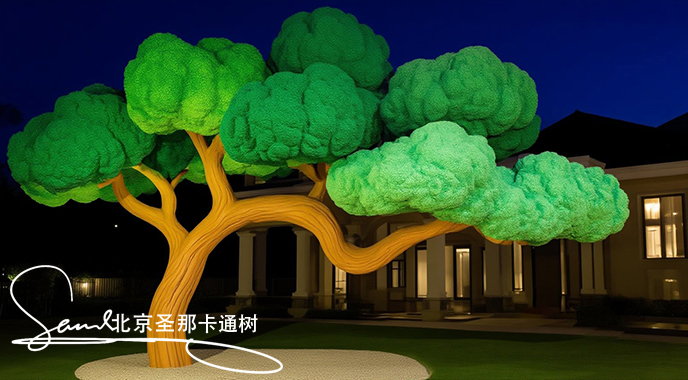 卡通仿真樹