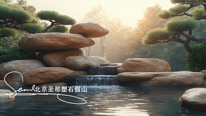 黃石假山