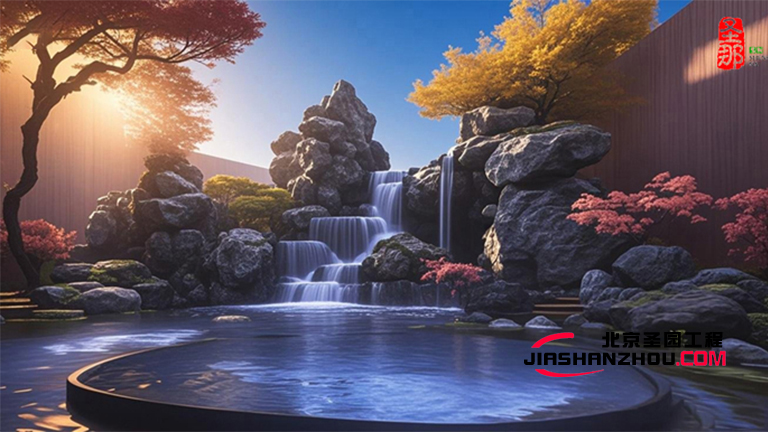 水泥假山