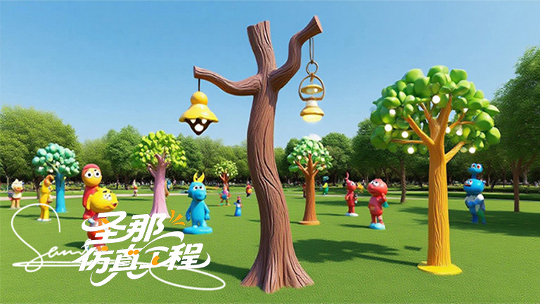卡通燈桿.jpg 卡通燈桿