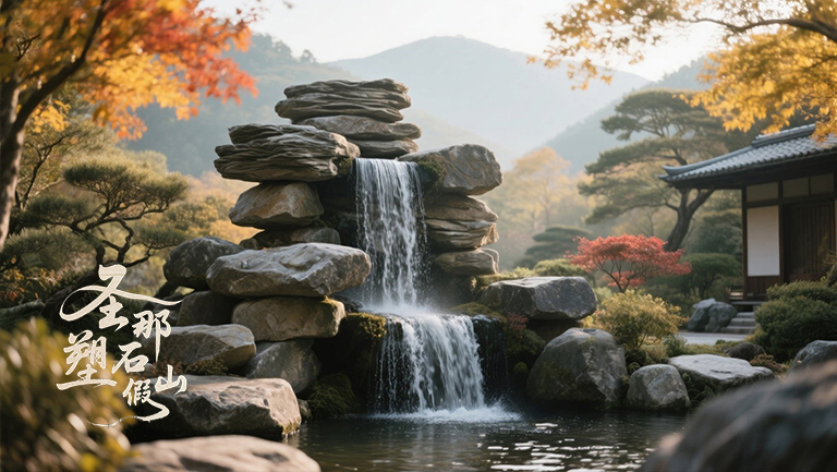 水泥假山.jpg 水泥假山