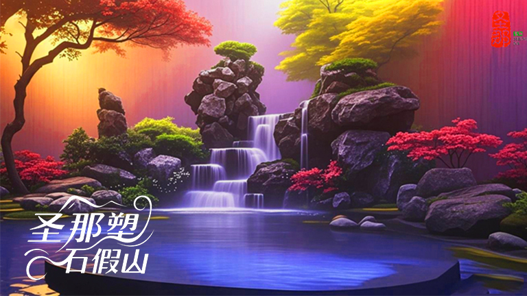 水泥假山