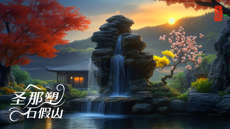 水泥假山.jpg 水泥假山