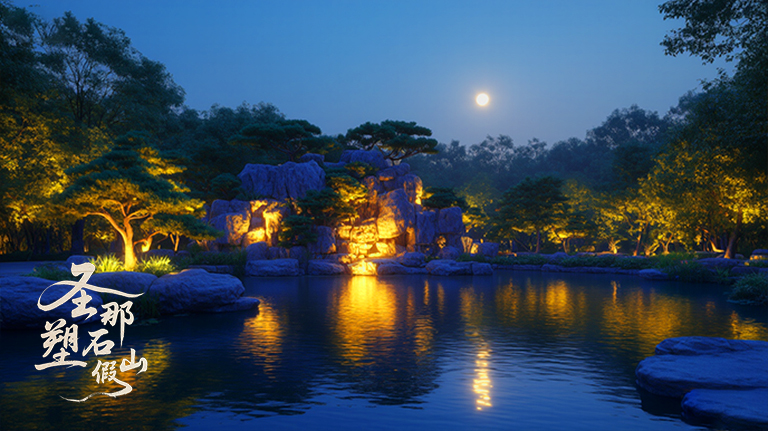 仿真假山