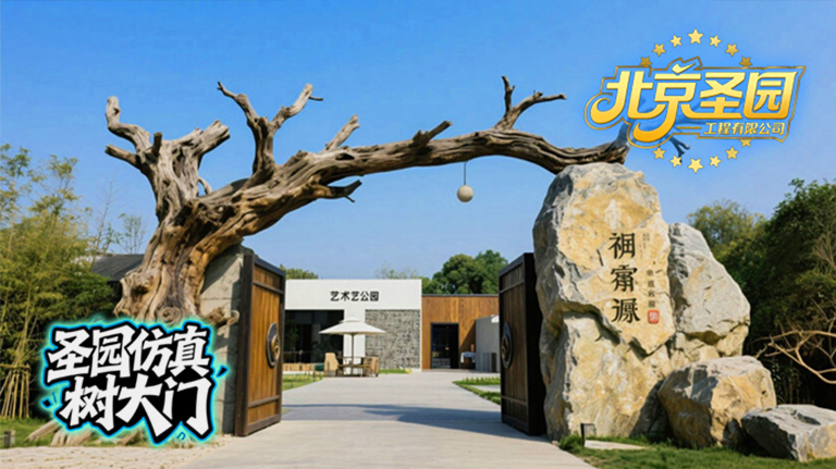 假山假樹