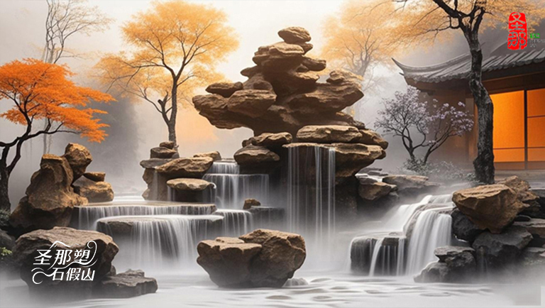 水泥假山