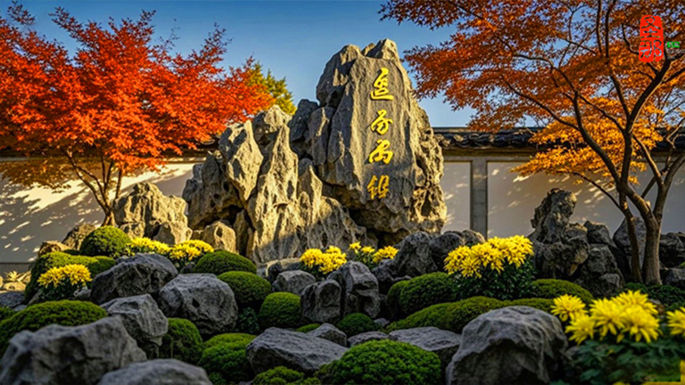 水泥假山