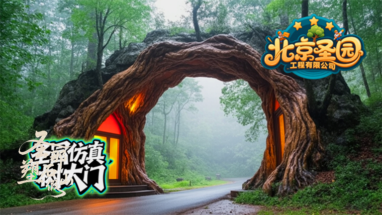 假山假樹