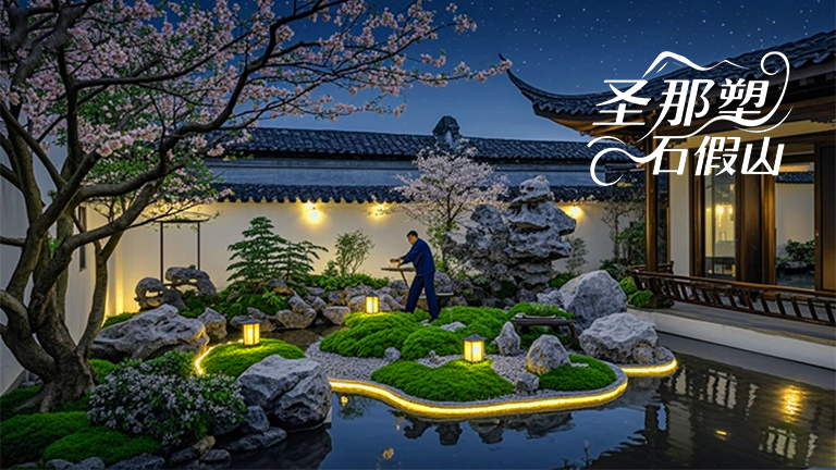 仿真假山