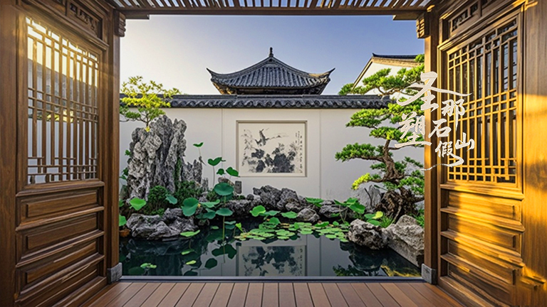 塑石假山