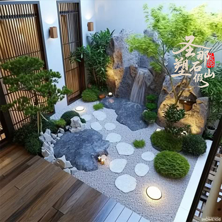 水泥假山