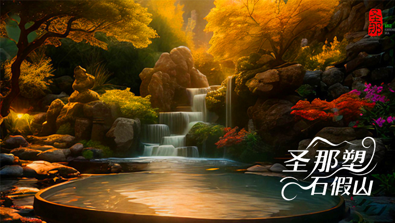 水泥假山
