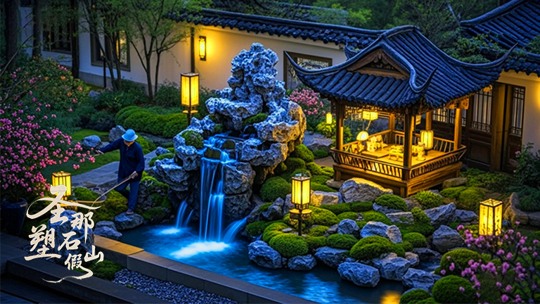 塑石假山